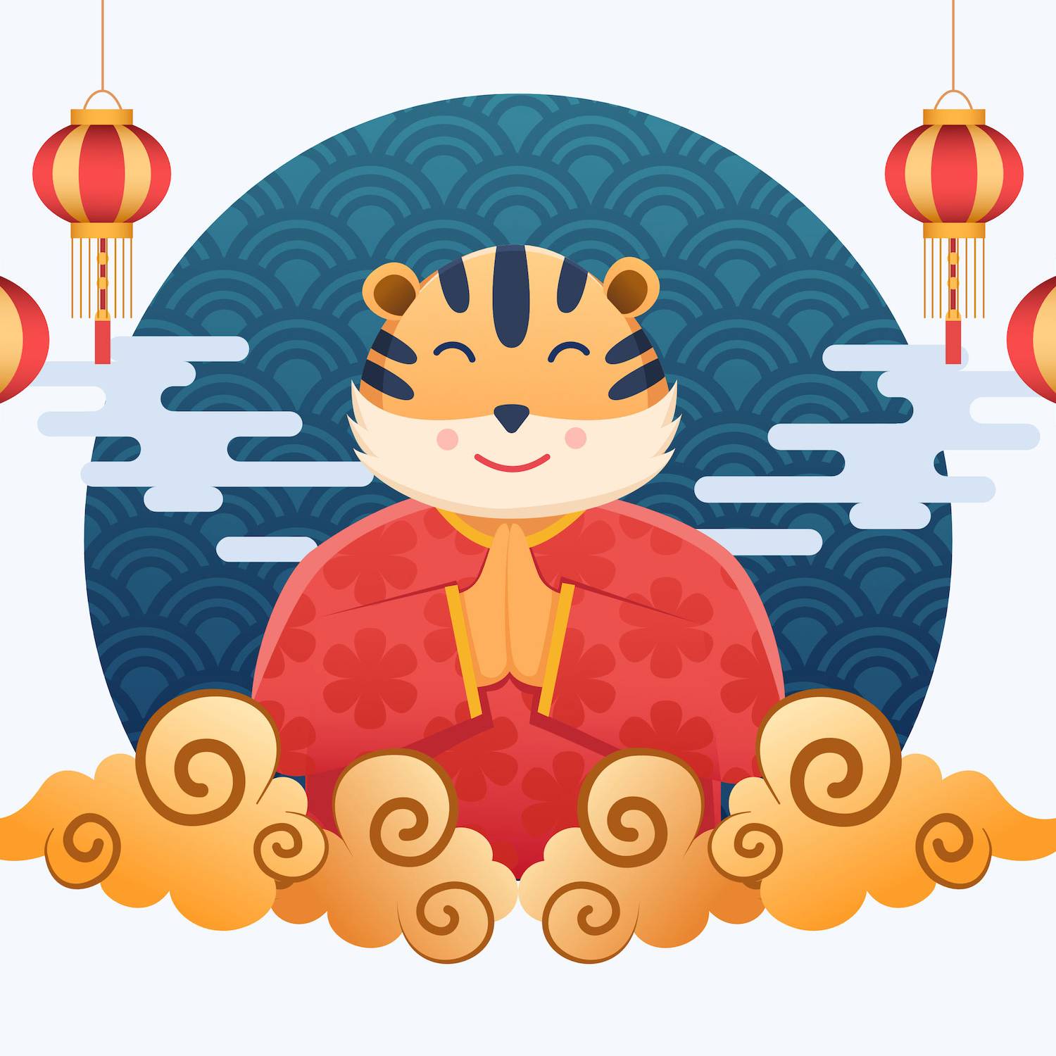 Chinese New Year Of Tiger 01